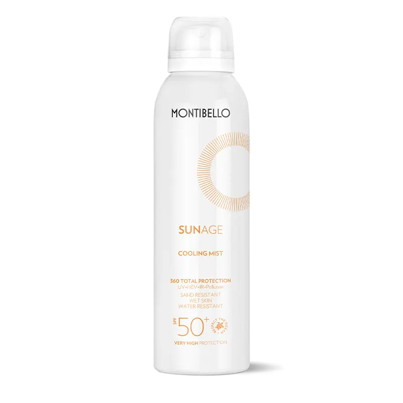 Cooling mist spf50+