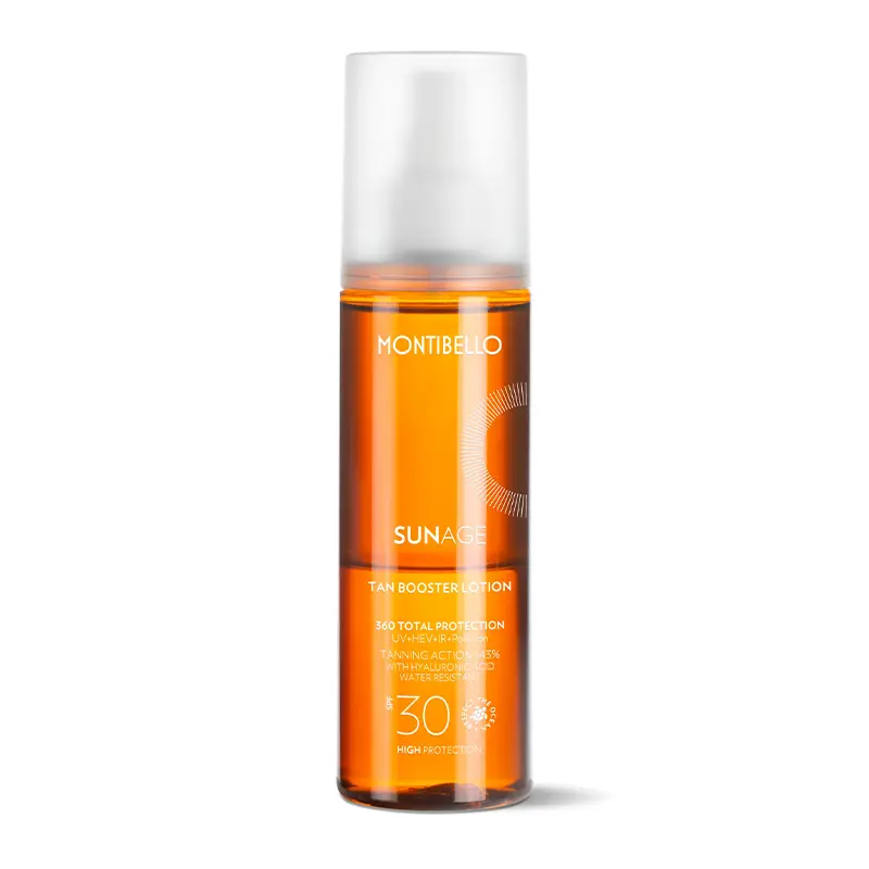 Tan booster lotion spf 30