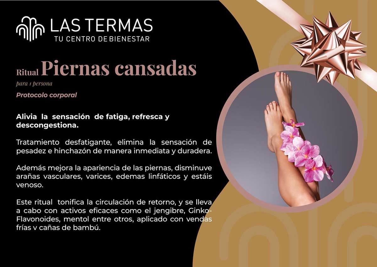 Ritual Piernas Cansadas - Las Termas Burgos